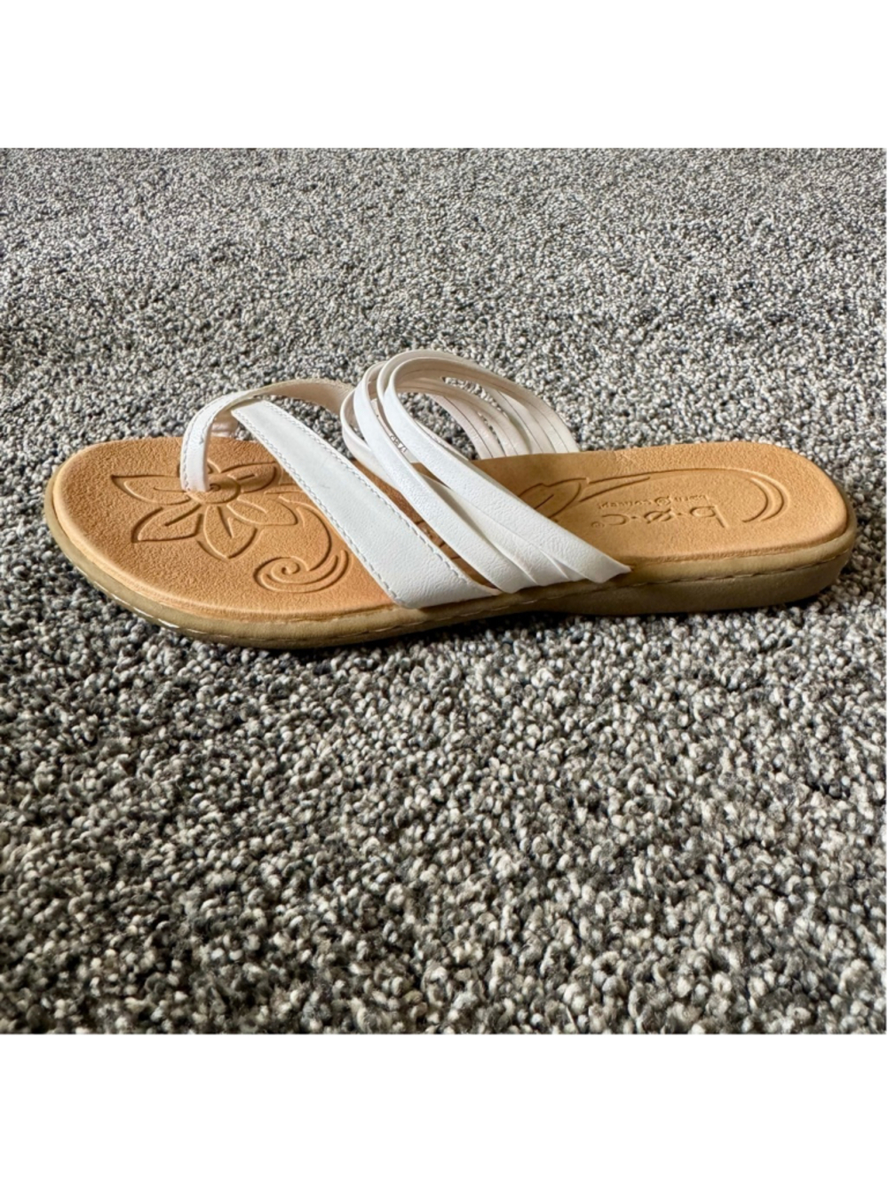 Women's B.O.C. Alisha Strappy Sandals in White Size 8 - Picture 7 of 10